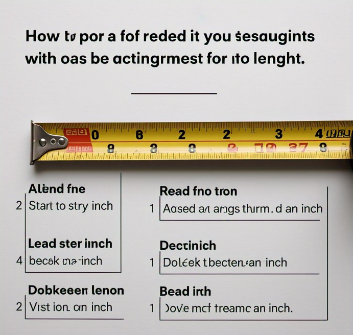 Step-by-Step Guide: How to Read a Tape Measure Accurately