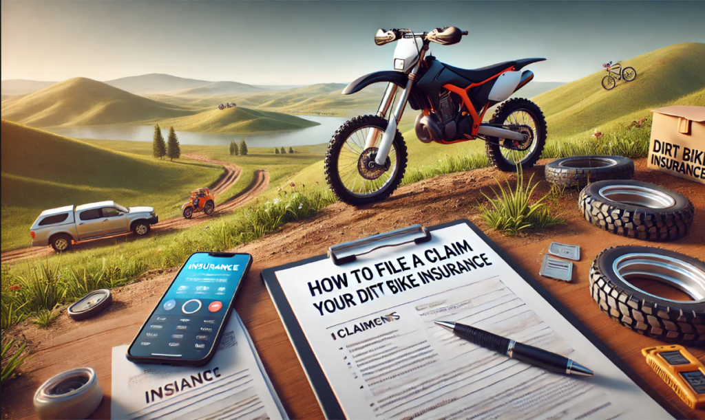 How to File a Claim for Your Dirt Bike Insurance