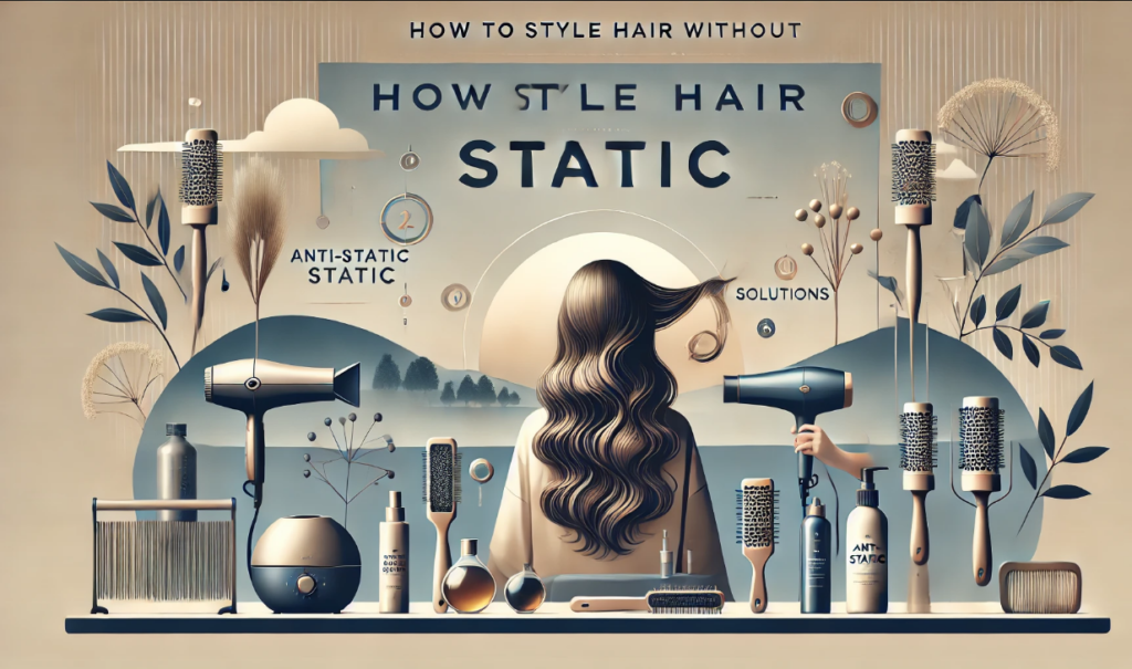 How to Style Hair Without Causing Static