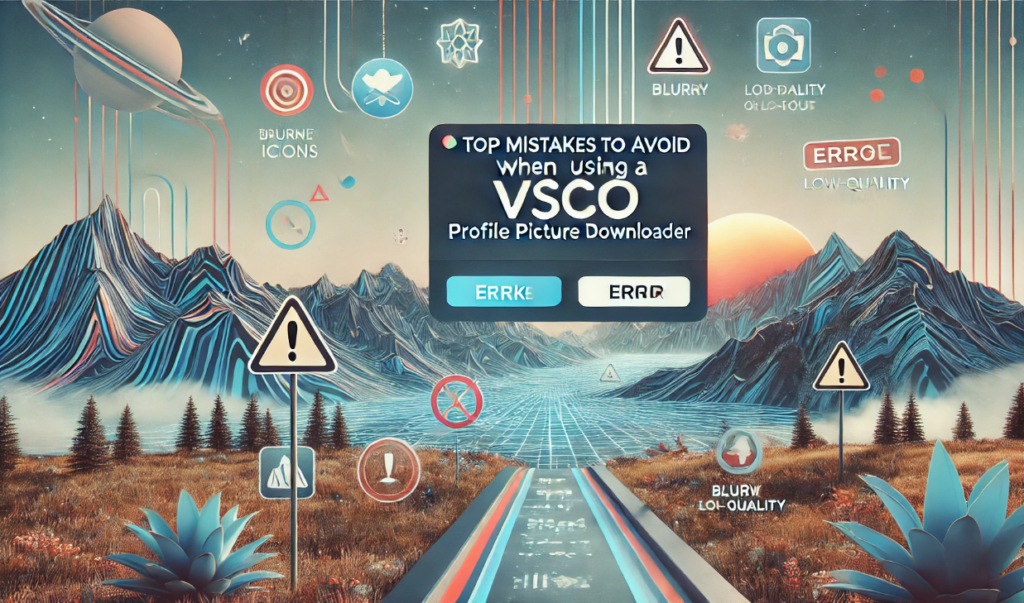 Top Mistakes to Avoid When Using a VSCO Profile Picture Downloader