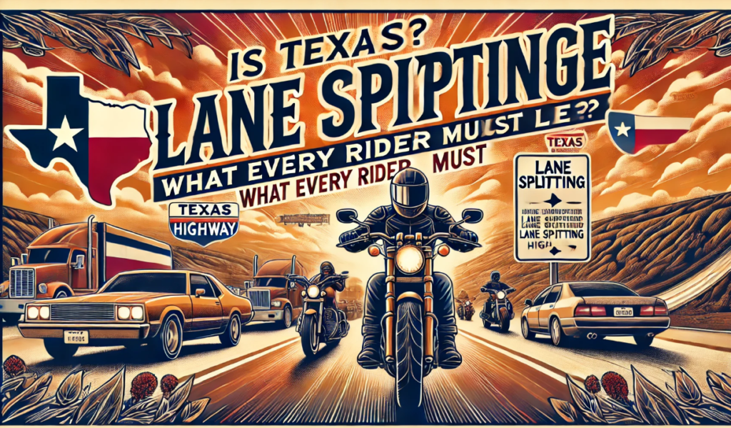 Is Lane Splitting Legal in Texas